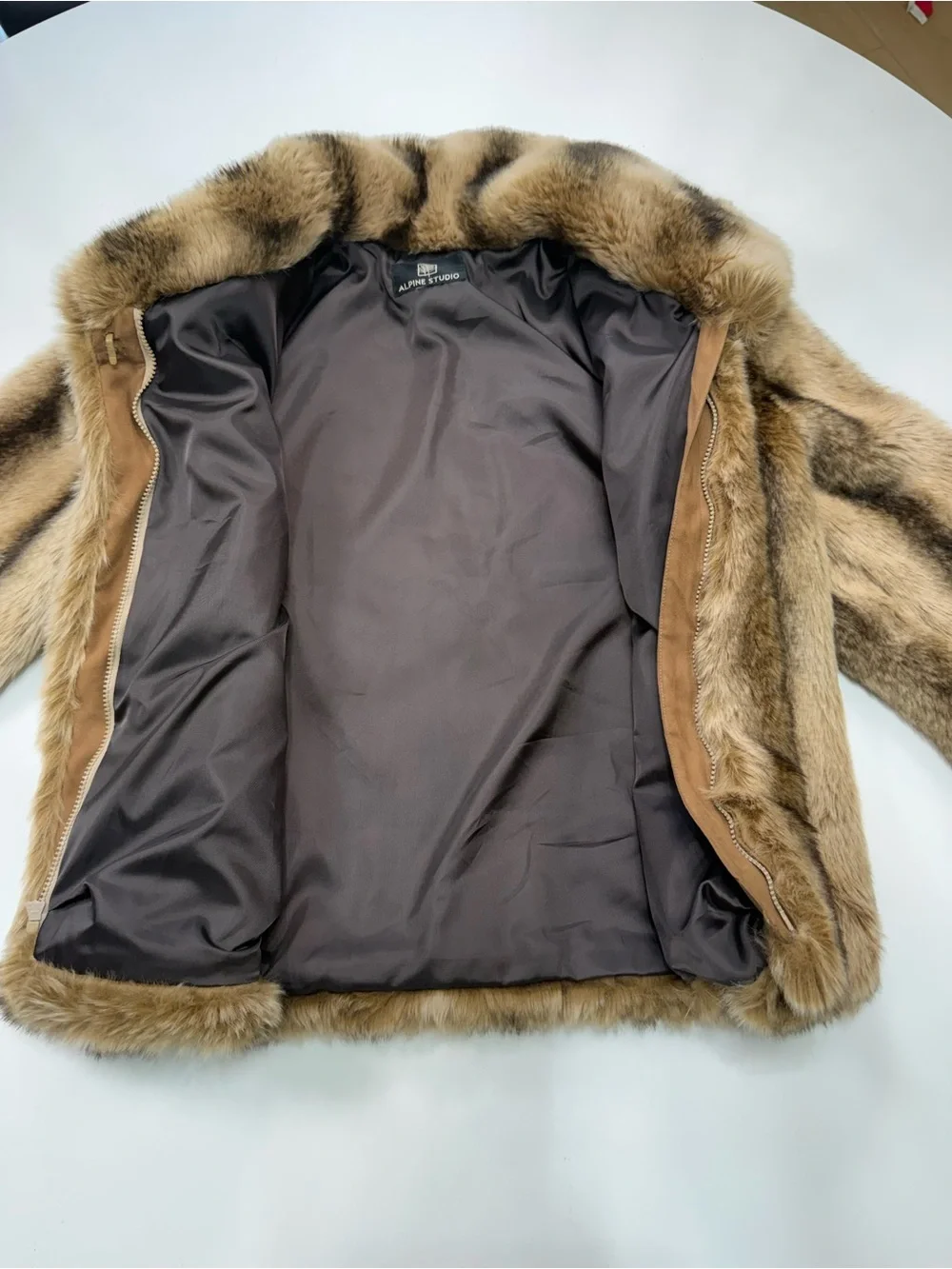 Alpine Studio Luxe Faux Fur Jacket - Picture 3 of 9